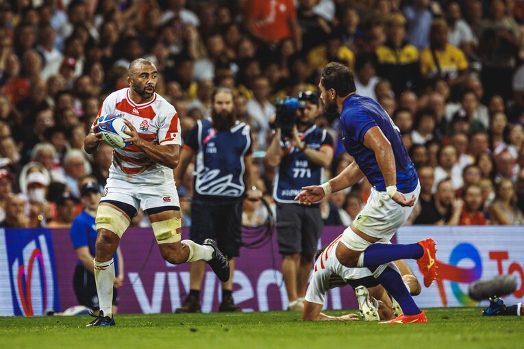 リーチ マイケル（2023年ラグビーW杯サモア戦）　©︎Kiichi Matsumoto