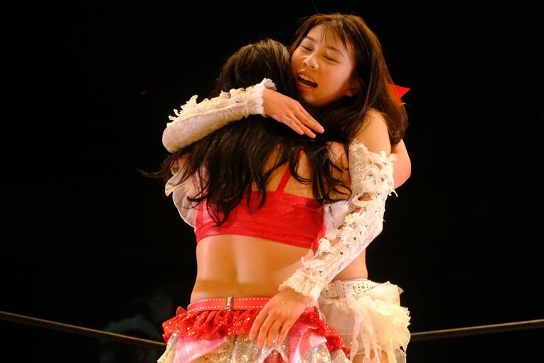 高校3年生の女子プロレスラー・心希（しんの）【スワイプするとそのほかの写真もご覧になれます】©Norihiro Hashimoto