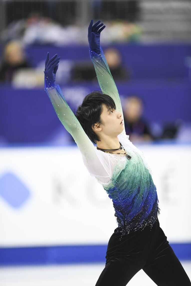 2017年2月、四大陸選手権のフリー　©Asami Enomoto