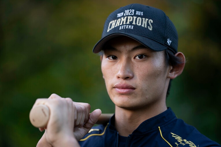 常松広太郎（慶應大野球部4年）　©Masaki Fujioka