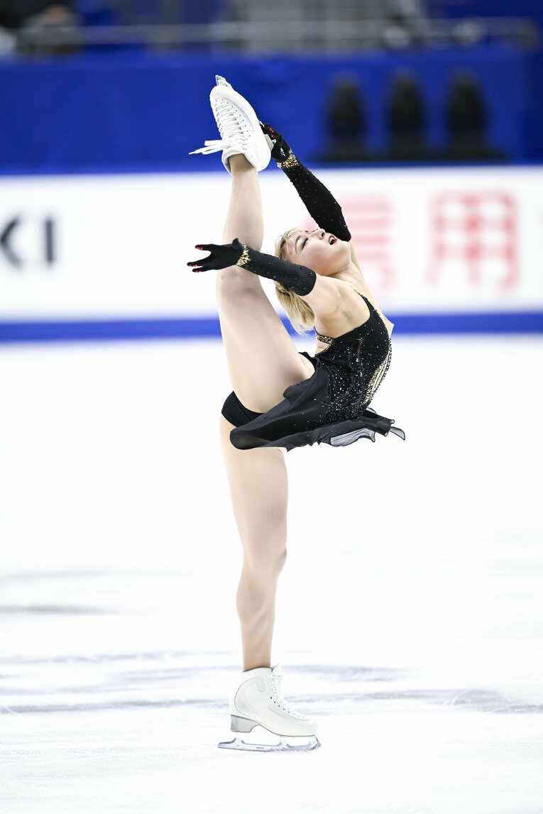 全日本選手権フリーの演技　©︎Asami Enomoto