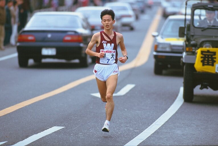 小林正幹（早大）　第70回箱根駅伝 ／ photograph by Keiji Ishikawa