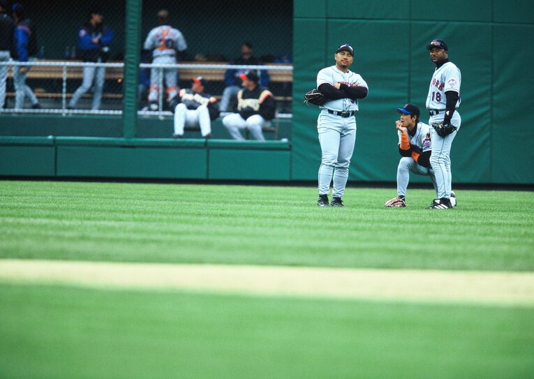 メッツ時代の新庄剛志　©Kazuaki Nishiyama