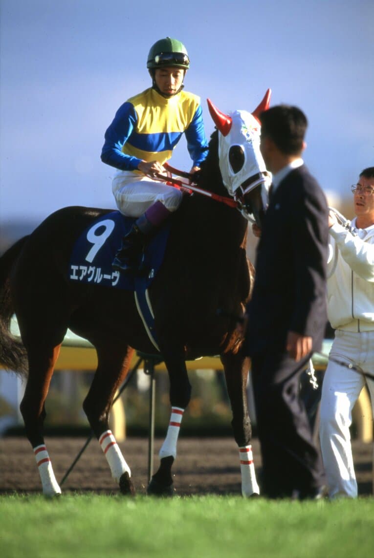 97年ジャパンC、エアグルーヴ　©Takuya Sugiyama