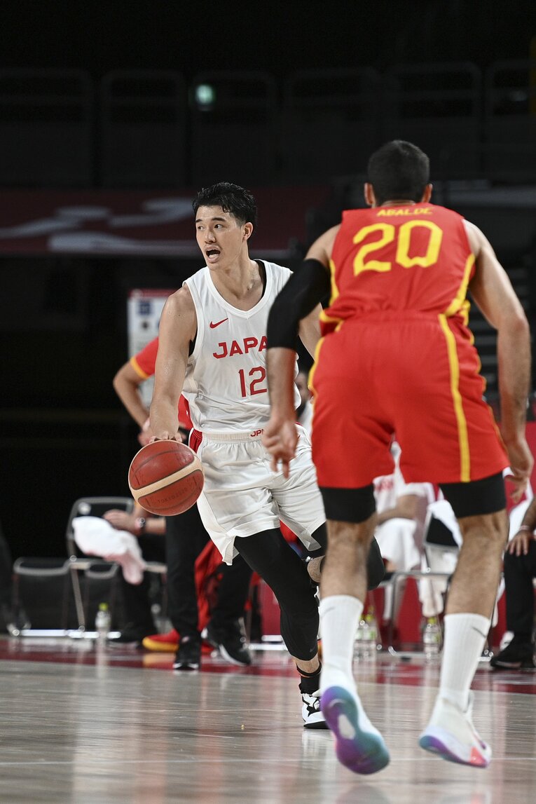 東京五輪に日本代表として出場した渡邊雄太　©JMPA