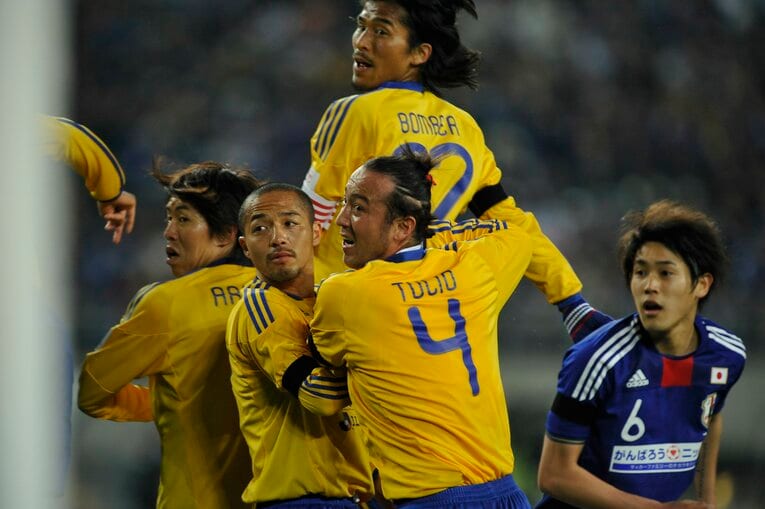 2011年、東北地方太平洋沖地震復興支援チャリティーマッチ　©Takuya Sugiyama