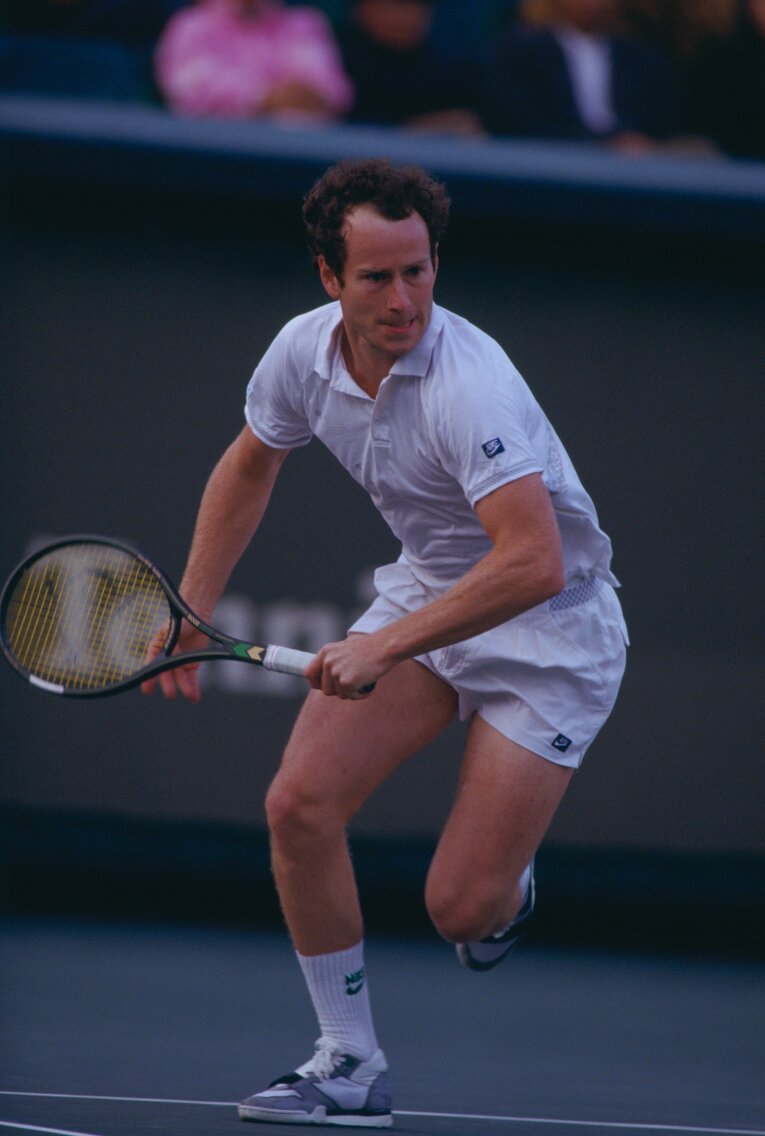 現役時代のマッケンロー　©Kazuhito Yamada