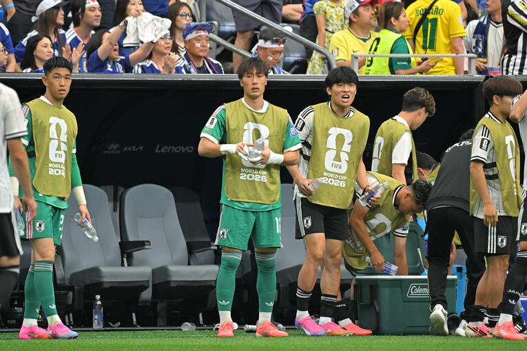 チームの一員として常にサポートし続けた　©Takuya Kaneko/JMPA
