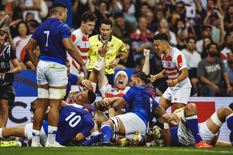 2023年ラグビーW杯サモア戦　©︎Kiichi Matsumoto