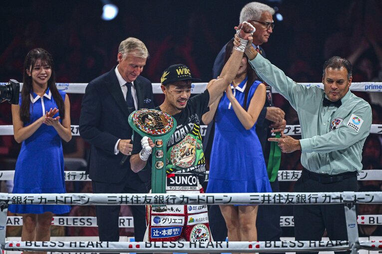 中谷潤人vs.ペッチ・ソー・チットパッタナ（WBC世界バンタム級タイトルマッチ）©Takuya Sugiyama