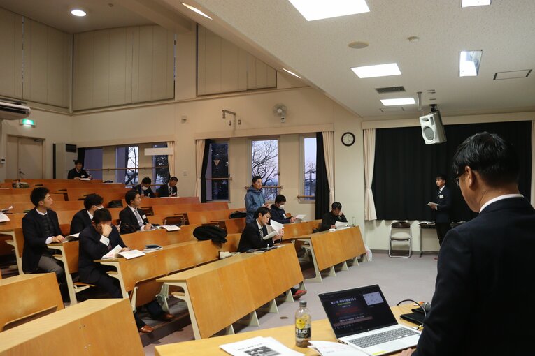 県外の有識者を招く野球を勉強する会（2025年1月）　©Yuki Kashimoto