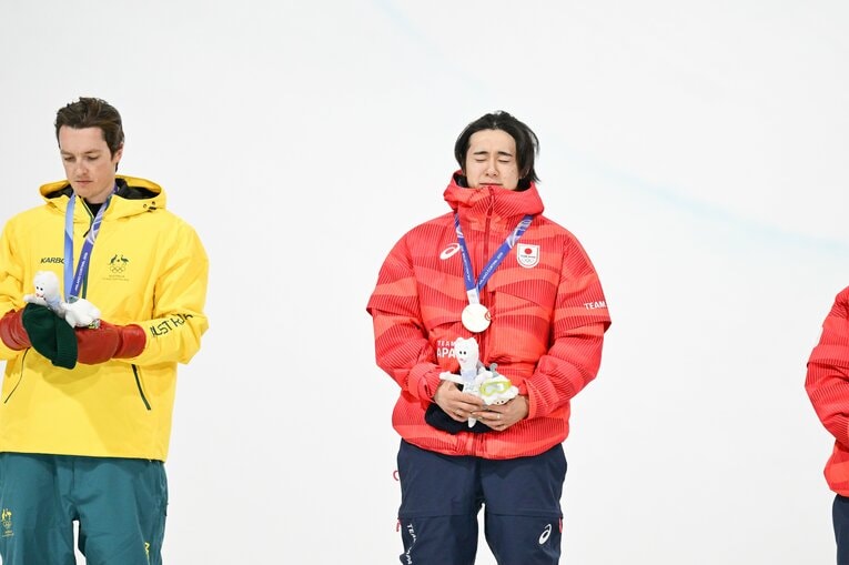 リスペクトの瞬間が生まれた　©Nanae Suzuki/JMPA