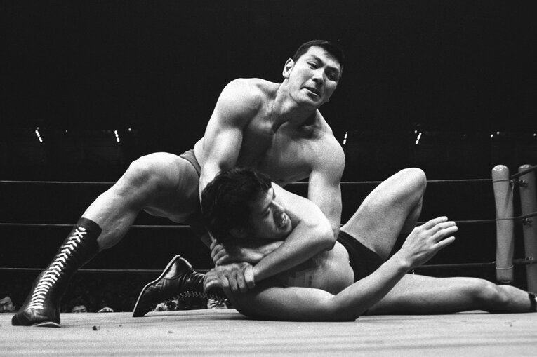 柔道日本一からプロレスラーになった坂口征二　©Essei Hara