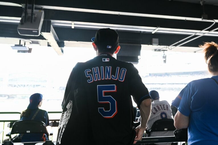 今年6月、Numberフォトグラファー撮影の千賀。試合前から試合の様子まで一気に　©Nanae Suzuki