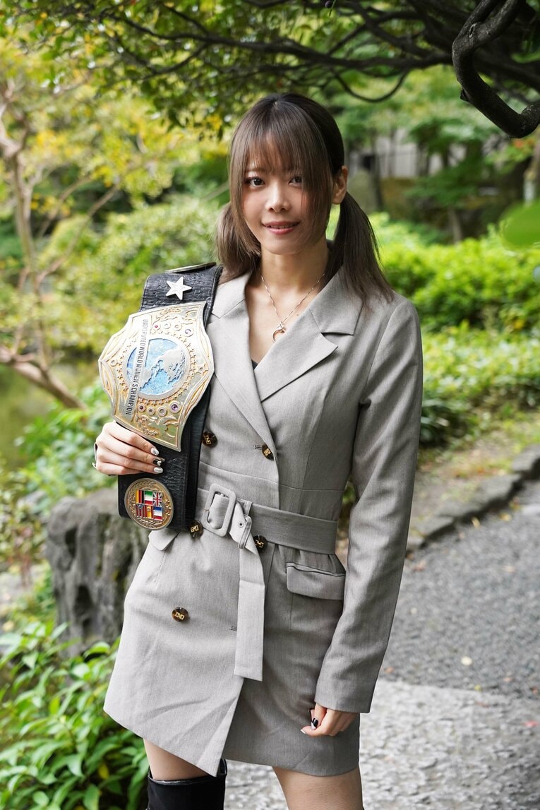 結婚願望も封印？ “スターダムのアイコン”岩谷麻優がガチで狙うIWGP女子王座「KAIRIは一番負けたくない相手」《特別グラビア》(19)