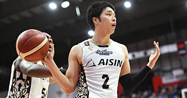 4／5）Bリーグ新人王・三河の岡田侑大。「僕の自己評価は低いっす（笑