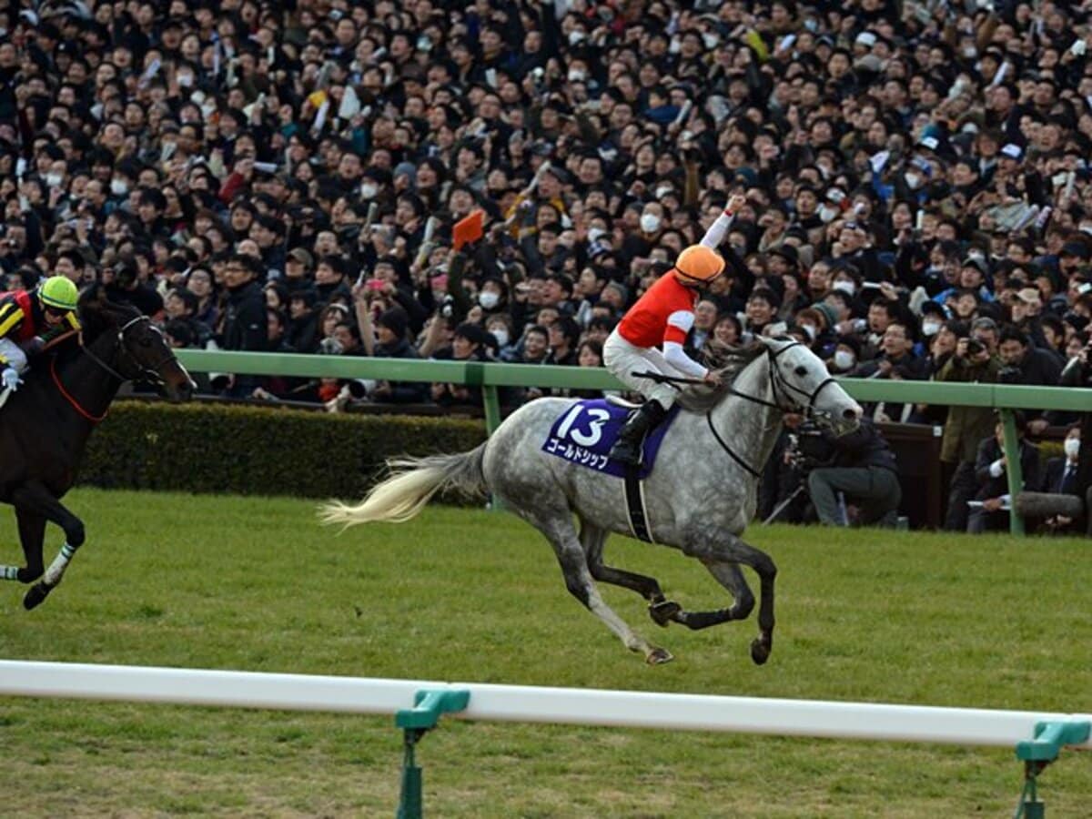 内田博幸と馬券の夢を乗せた金の船 大胆な後方一気で魅せた 有馬記念 競馬 Number Web ナンバー