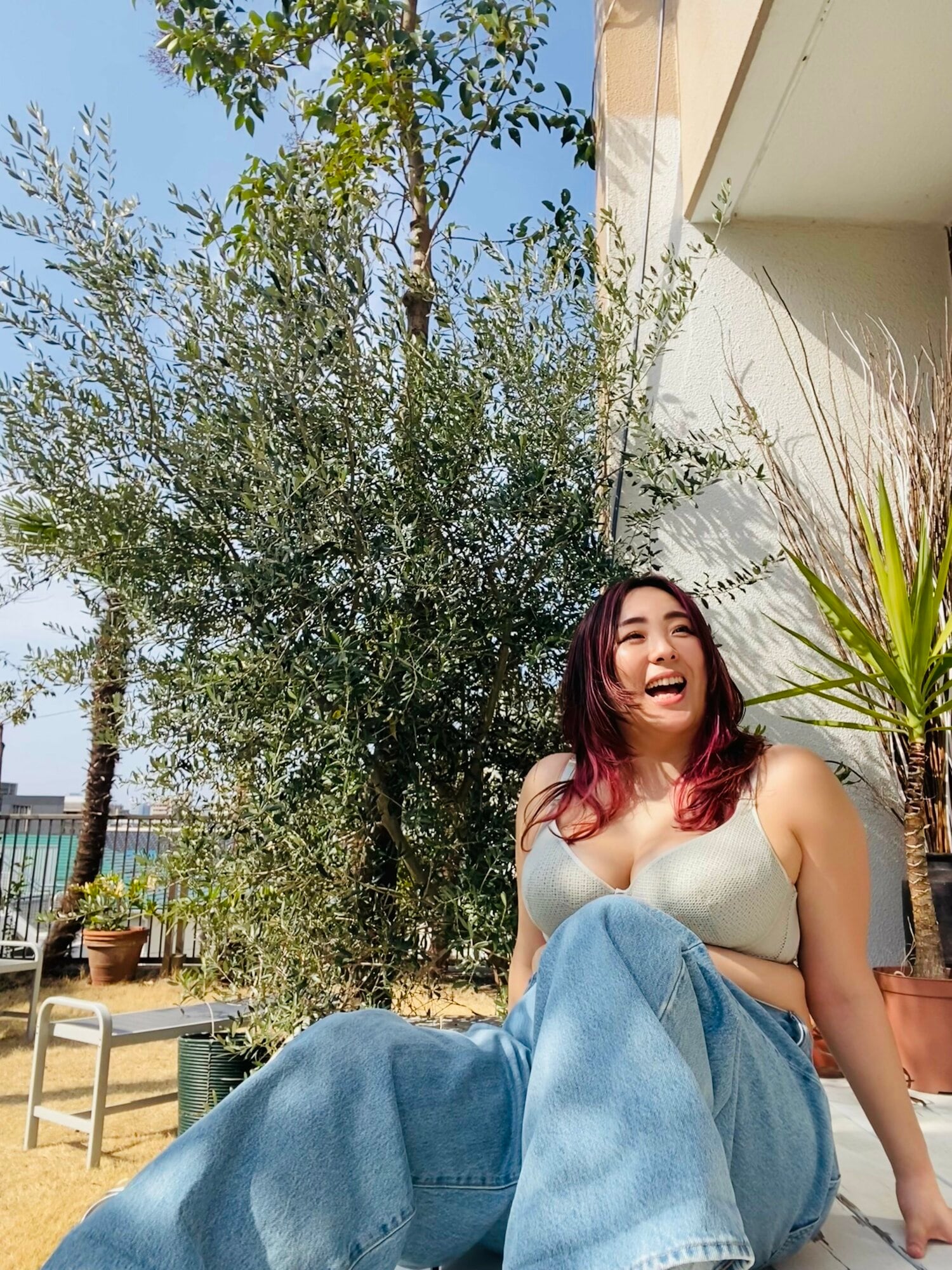 SNSへの投稿をきっかけに、プラスサイズモデルの仕事も数年前から行う　©本人提供