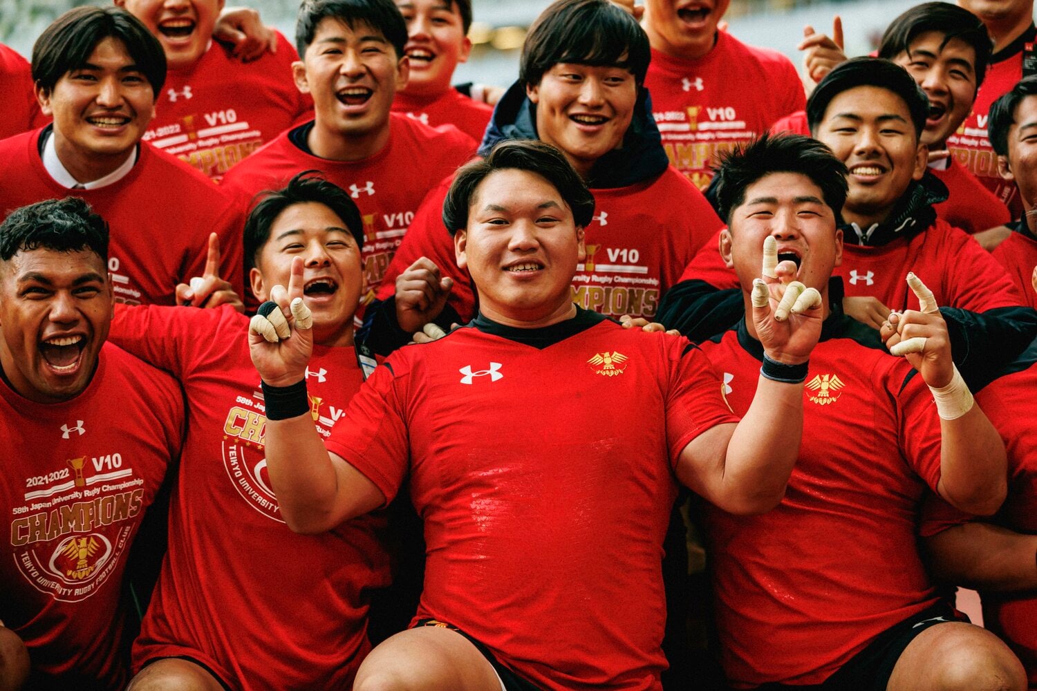 キャプテンとしての実績がある押川敦治(左)と上山黎哉(右)の存在は、細木に大きかったことだろう ©︎Kiichi Matsumoto