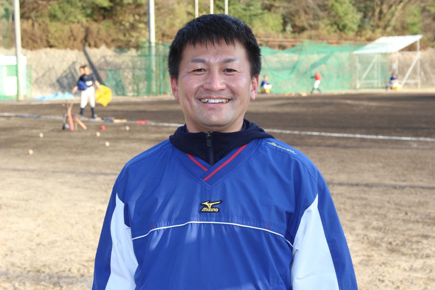 京都国際高校を率いる小牧憲継監督　©︎Yu Takagi