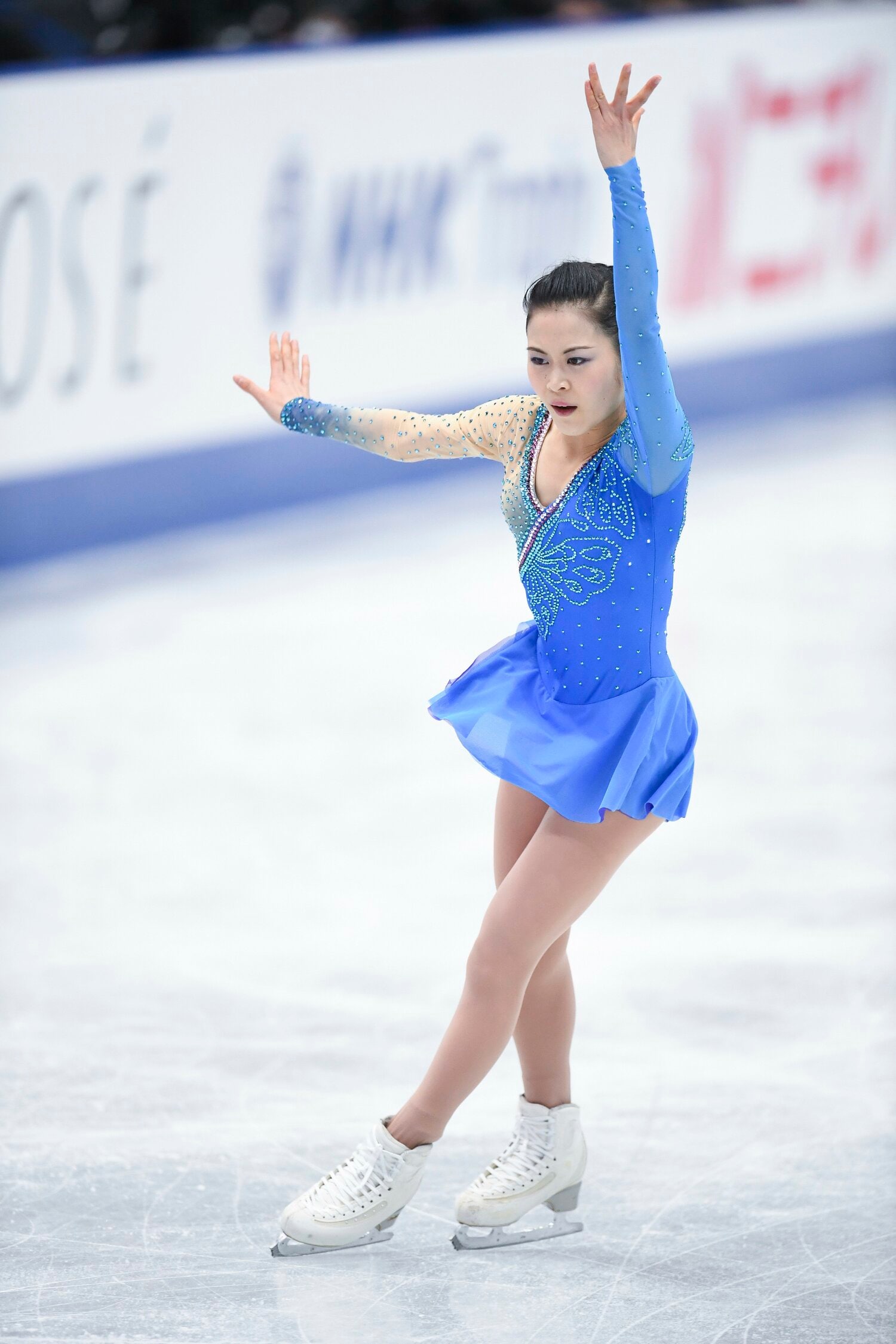 長期の離脱から目標の平昌五輪へ、復帰戦に選んだNHK杯にて　©️Asami Enomoto