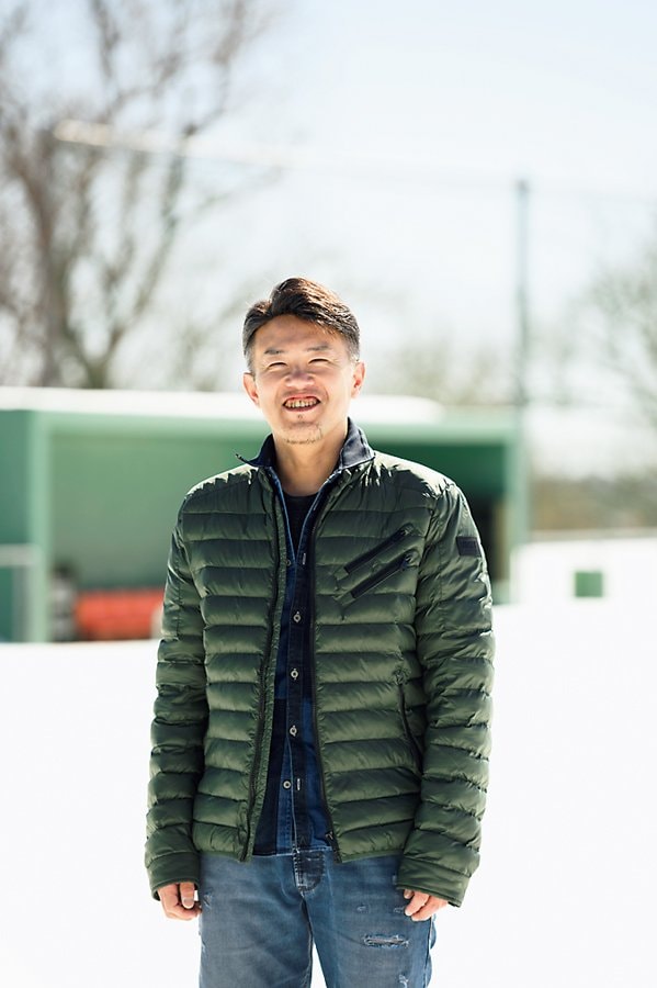 翔弥の父、金村佳嗣は門別のことを生まれたときから知る ©Hirofumi Kamaya
