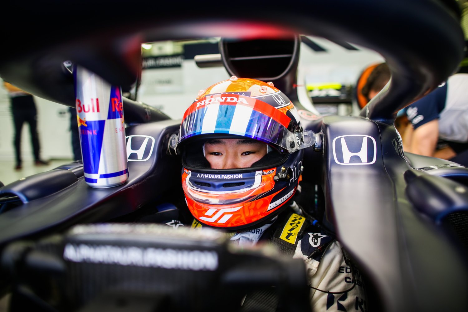 アルファタウリ・ホンダからデビューする角田裕毅。テスト2番手の成績に期待が高まる ©Getty Images