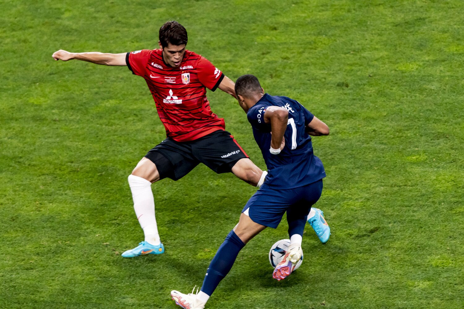 22年7月のPSGジャパンツアー。浦和にとってはクラブW杯という公式戦でそれ以来となる再戦可能性がある　©Kiichi Matsumoto