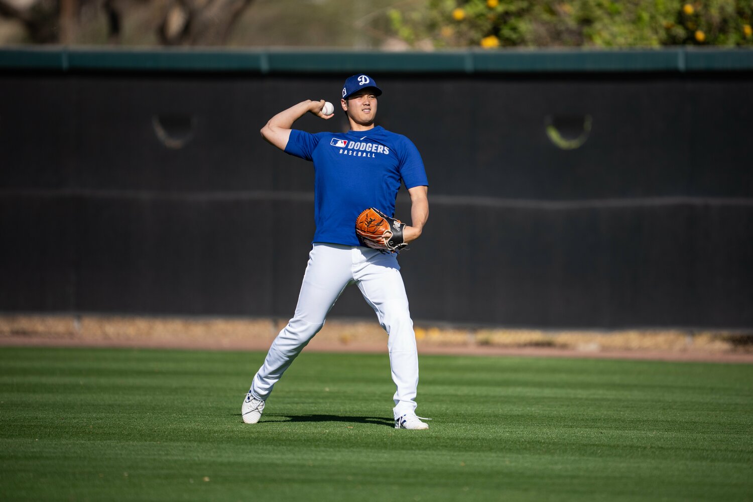 今シーズン中の投手復帰を目指す大谷 ©Nanae Suzuki