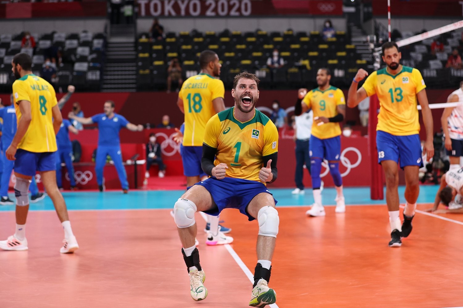 ブラジル代表の頼れるキャプテン、ブルーノ・レゼンデ　©️Toru Hanai/Getty Images