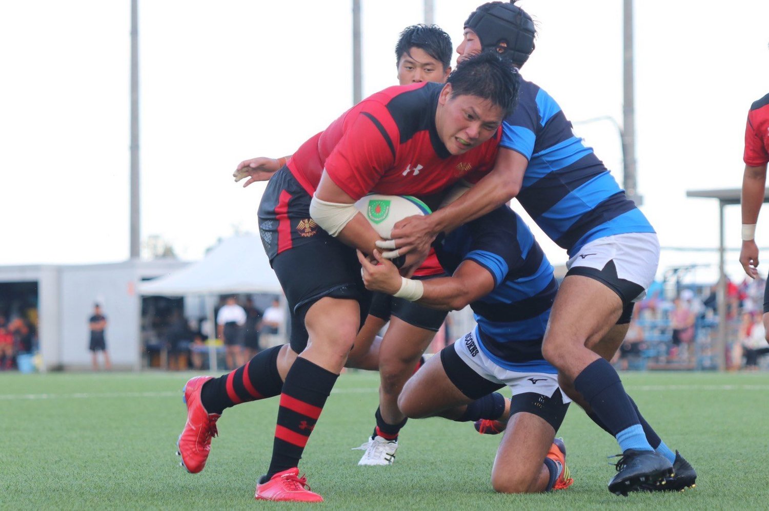 帝京大時代の野田響　©︎Teikyo sports
