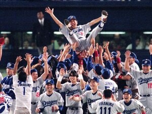 「今の中日は打てなさすぎ…去年は68本だけ」“開幕11連勝”伝説のドラゴンズ、優勝メンバーが苦言「あの年、山崎・ゴメス2人で64本だから」