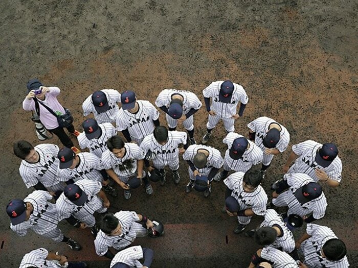 データ采配が光った大学侍ジャパン。米国監督は「球数と休養」を懸念。＜Number Web＞ photograph by Kyodo News