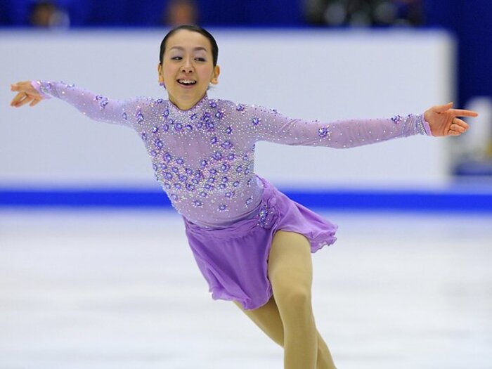 NHK杯の日本人選手たちを徹底検証。浅田真央がガラっと変わって成長中！＜Number Web＞ photograph by Getty Images