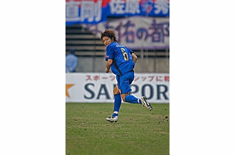 トリニータ時代の森重©Takuya Sugiyama