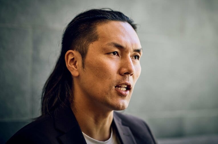 北中米W杯を前にインタビューに応じてくれた元日本代表FW久保裕也（32歳） ／ photograph by Kiichi Matsumoto