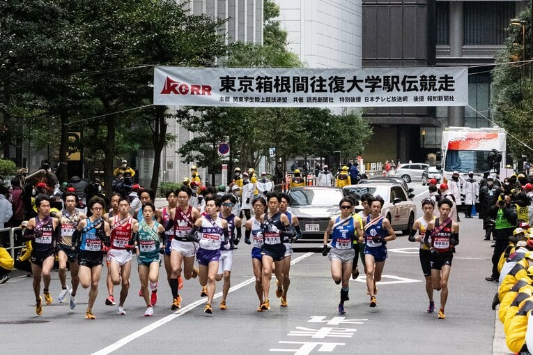 2年時の箱根駅伝では1区を走り、区間2位と活躍　©Nanae Suzuki