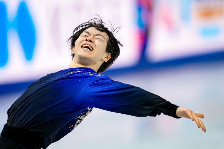 「文句なしです」と本人は振り返ったフリーの演技　©AFLO