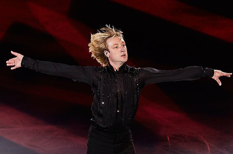 トリノ五輪男子シングルの金メダリスト・プルシェンコ。トゥルソワやコストルナヤをどのように育てるか ／ photograph by Getty Images