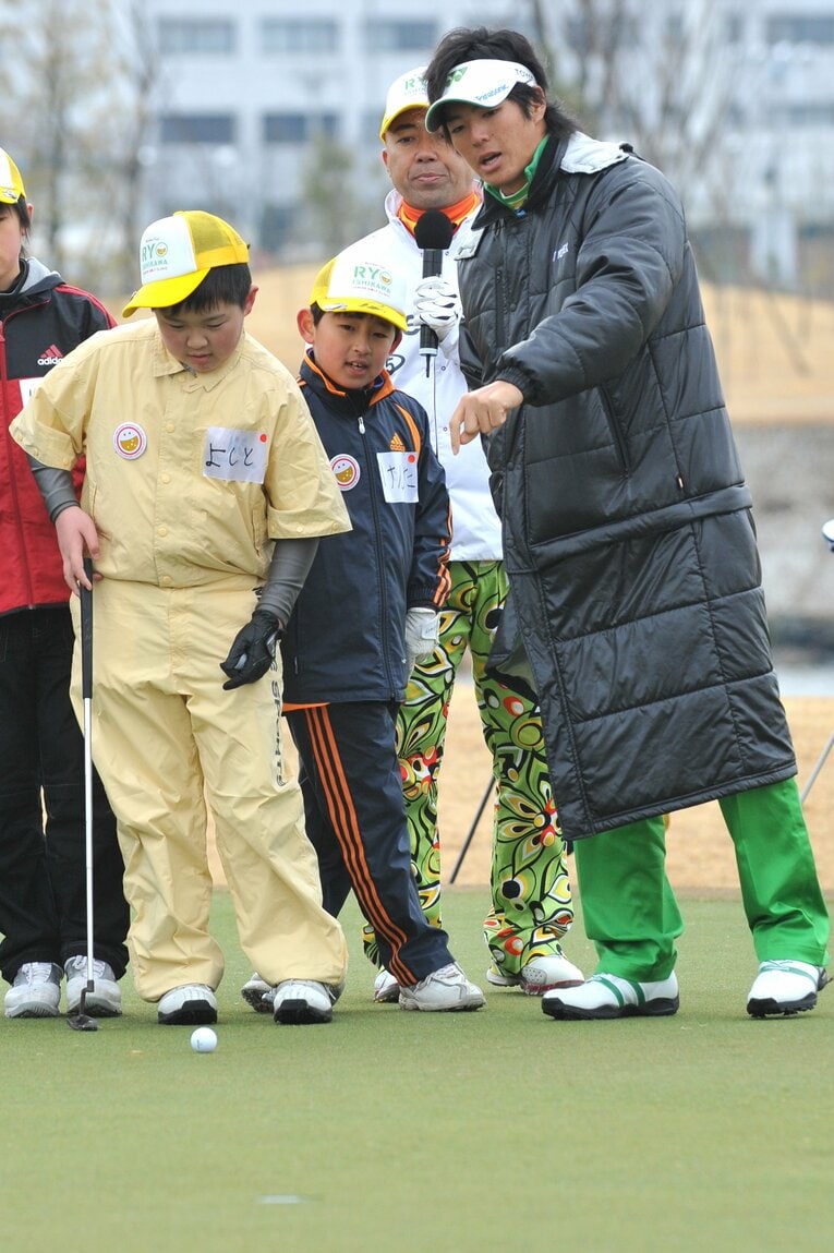 ゴルフ教室（2010年）©︎Mami Yamada
