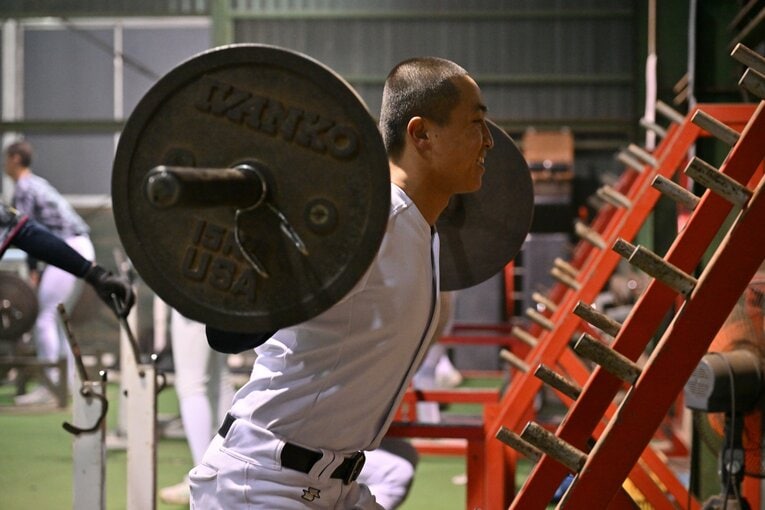 大阪桐蔭の練習風景（2022年）　©︎Hideki Sugiyama