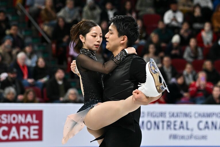 世界選手権フリーの演技　©︎Getty Images