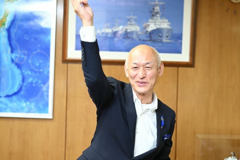 国と国民を守るという仕事の原点を、野球から学んだ　©Keiji Ishikawa