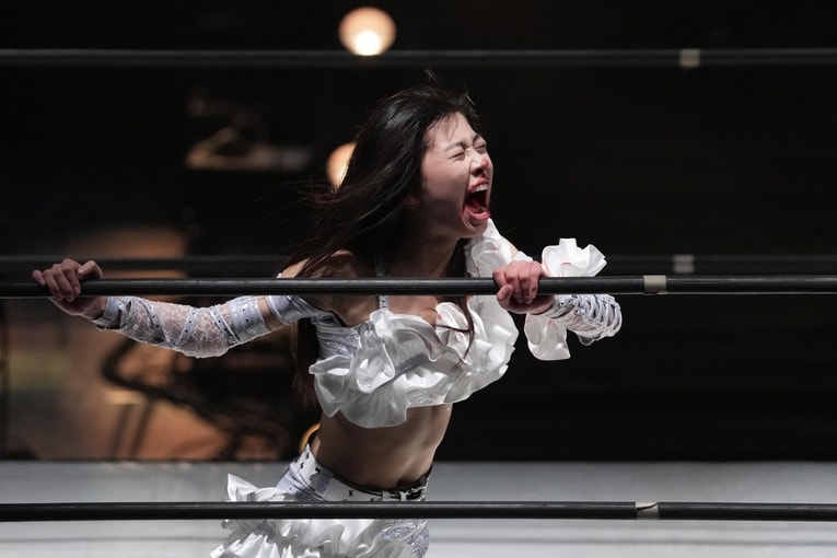 叫ぶ心希　©Masashi Hara