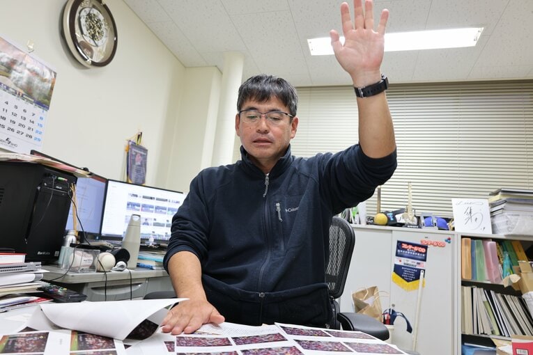 佐々木を高校時代から知る川村教授　©NumberWeb