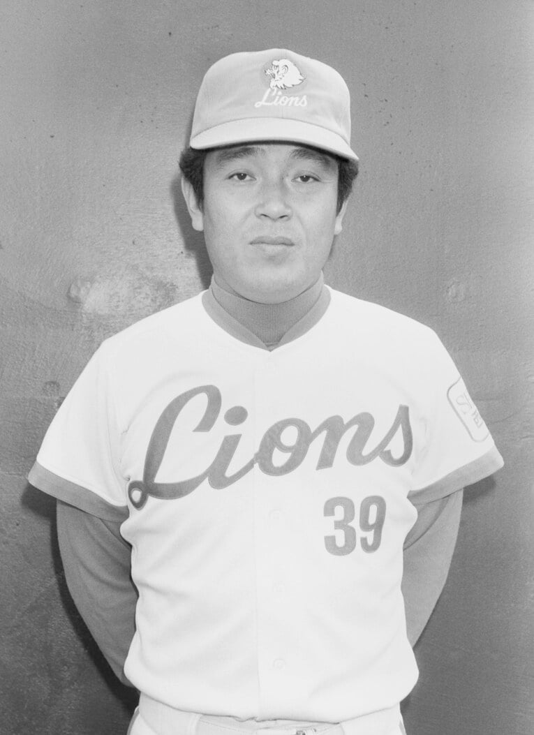 現役時代の黒田正宏。野村克也に懇願されてプロ入り　©JIJI PRESS