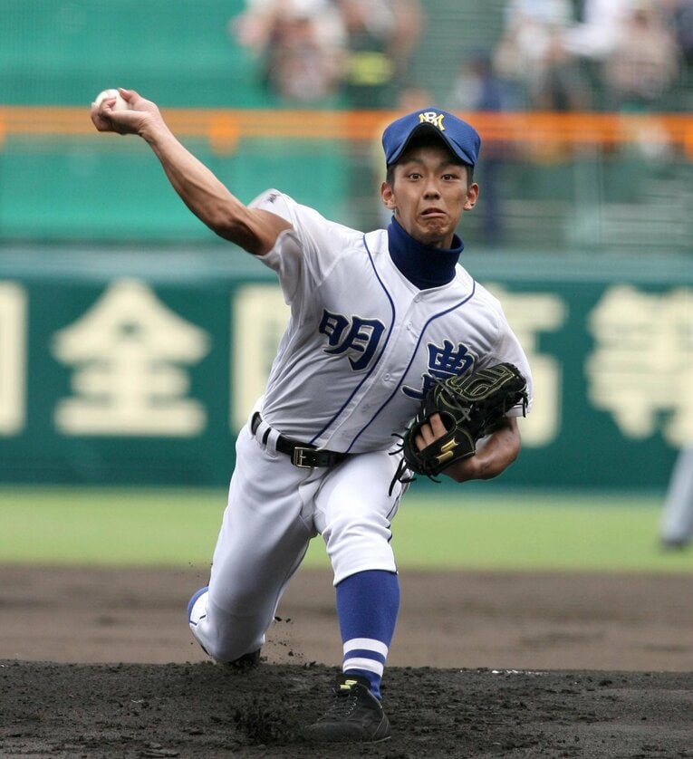 高校時代の今宮健太 ©Sankei Shimbun