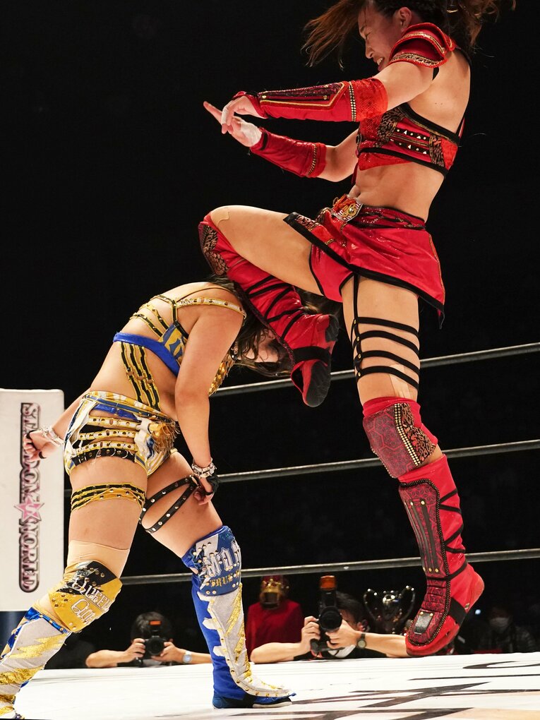 5★STAR GP優勝決定戦の朱里vs渡辺桃