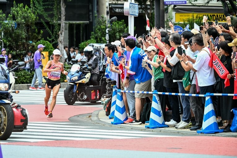 【東京世界陸上】女子マラソンで7位入賞を果たした24歳の小林香菜（大塚製薬）　©︎Nanae Suzuki