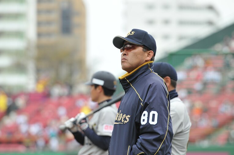 オリックス監督時代（2011年）©︎Hideki Sugiyama